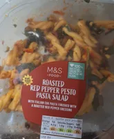 Roasted Red Pepper Pesto Salad