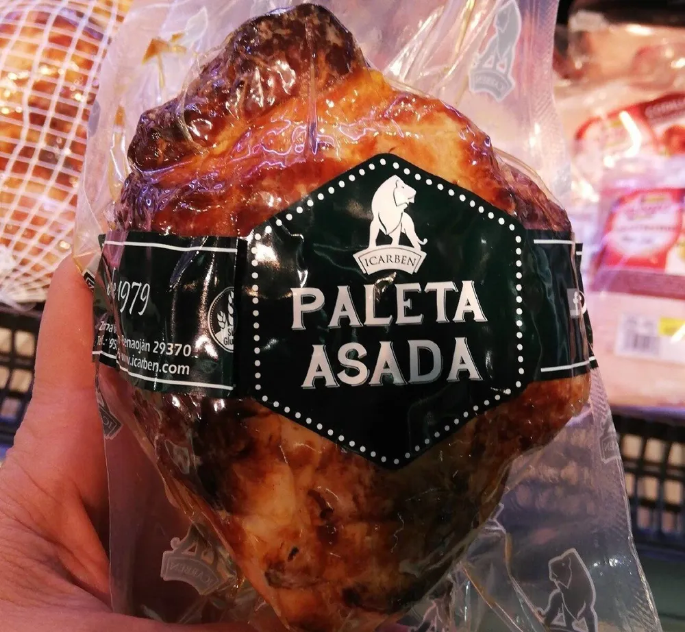 Paleta asada