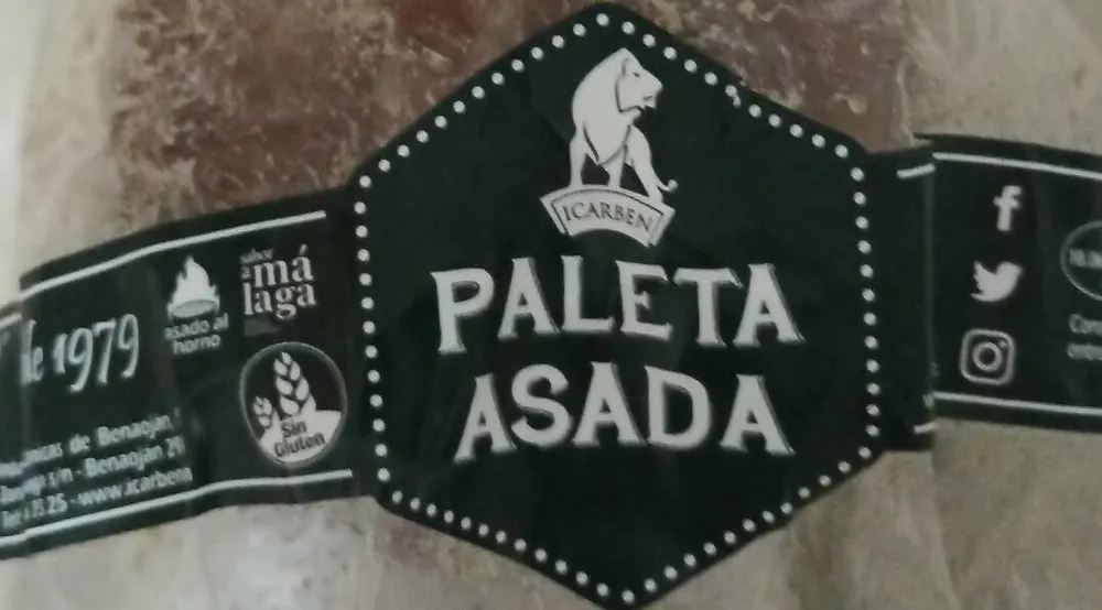 Paleta asada
