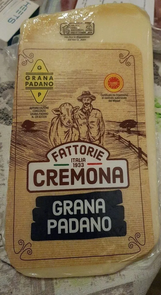 Formaggio grana padano  dop