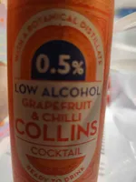 Grapefruit and chili collins