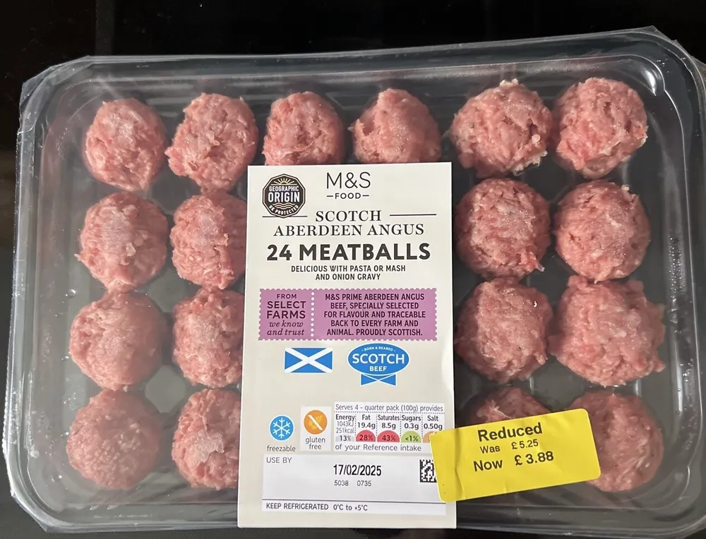Scotch Aberdeen Angus Meatballs