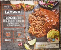 Slow Cooked Mexican Style Tender British Beef