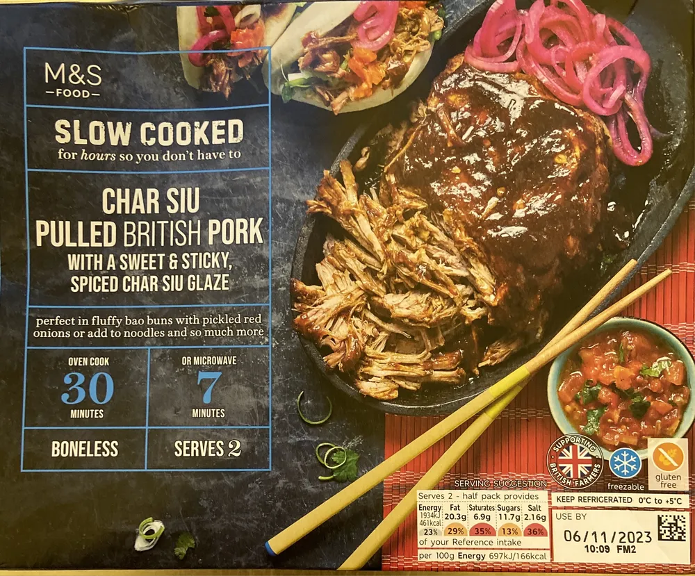 Slow Cooked Char Siu Pulled British Pork