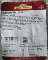 Salchicha de barril