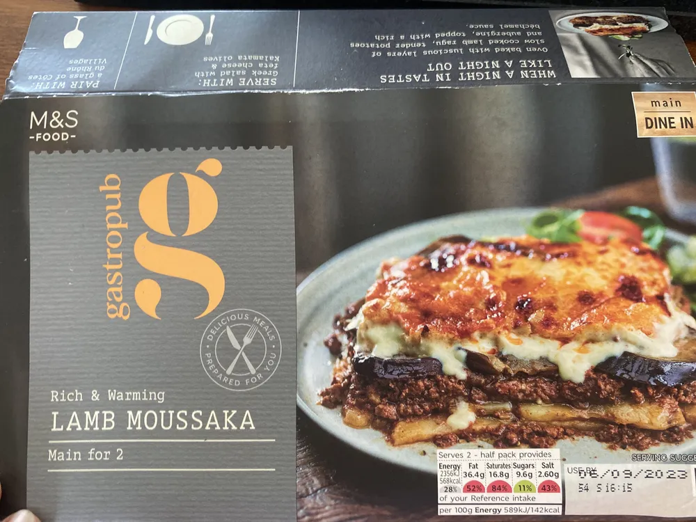 Lamb Moussaka