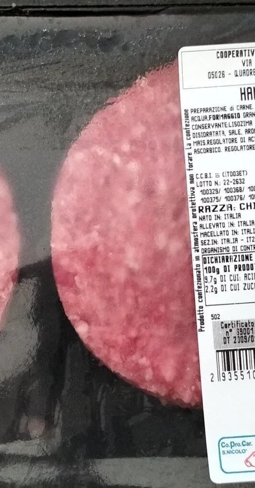 Hamburger chianina