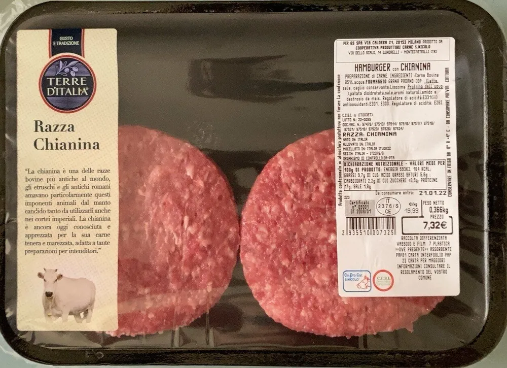 Hamburger con Chianina