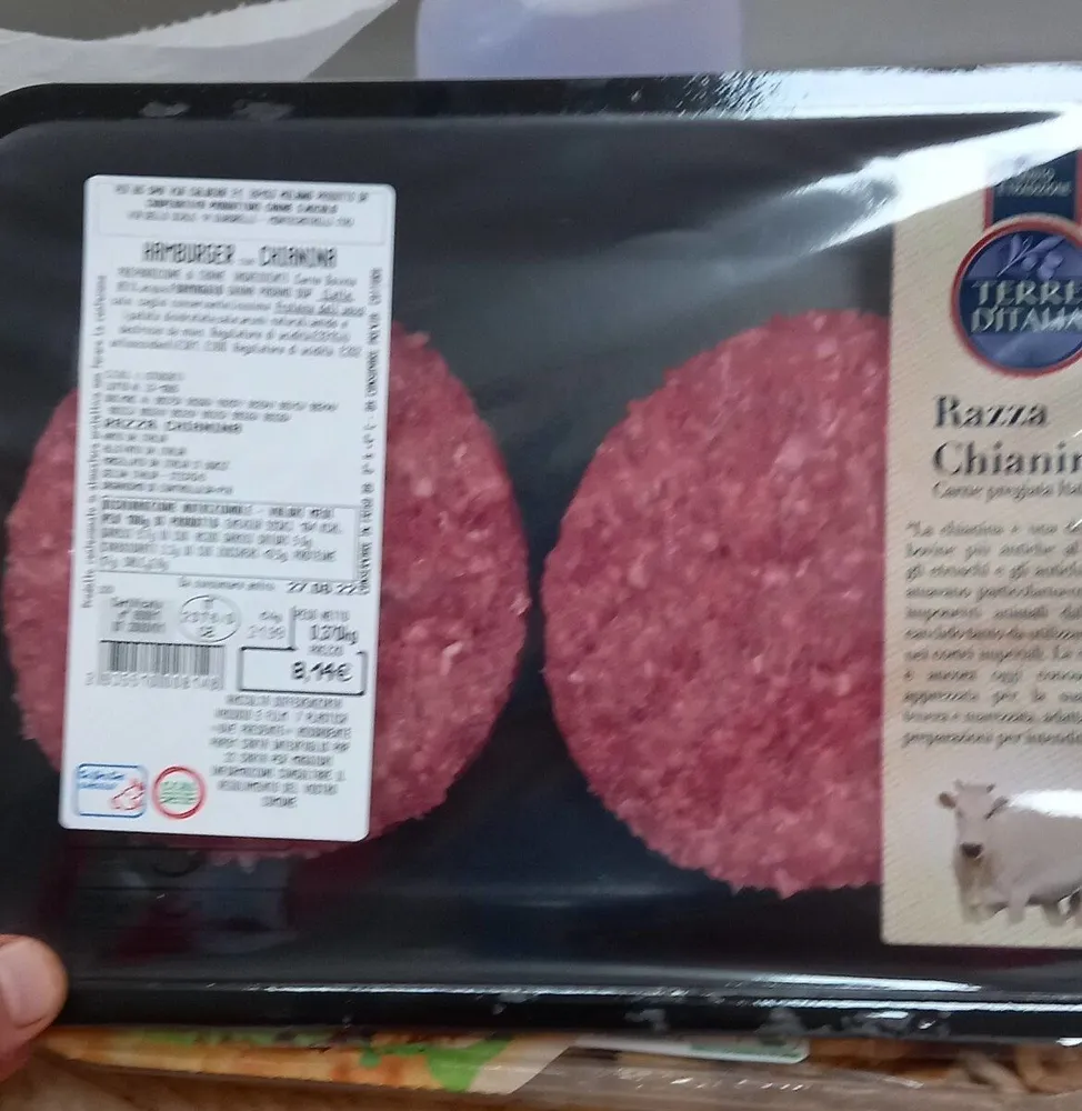 Hamburger con chianina