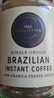 SINGLE ORIGIN BRAZILIAN INSTANT COFFEE 100% ARABICA FREEZE-DRIED
