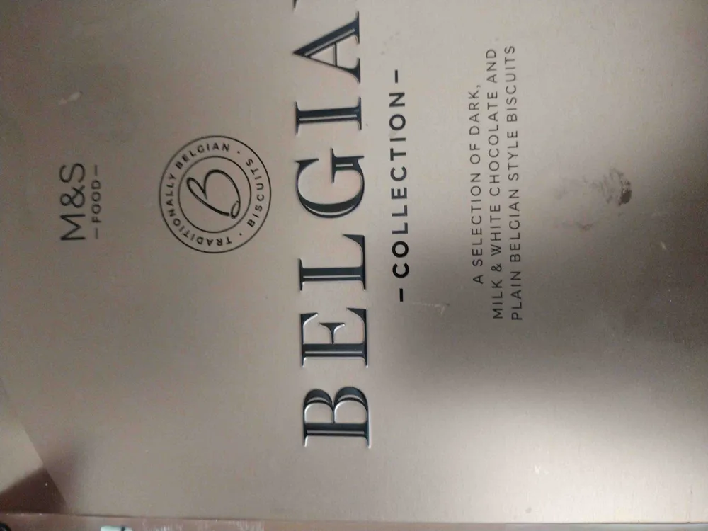 Belgian collection biscuits