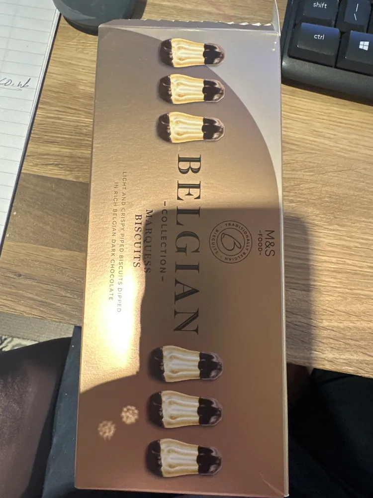 marks and Spencer Belgian chocolates