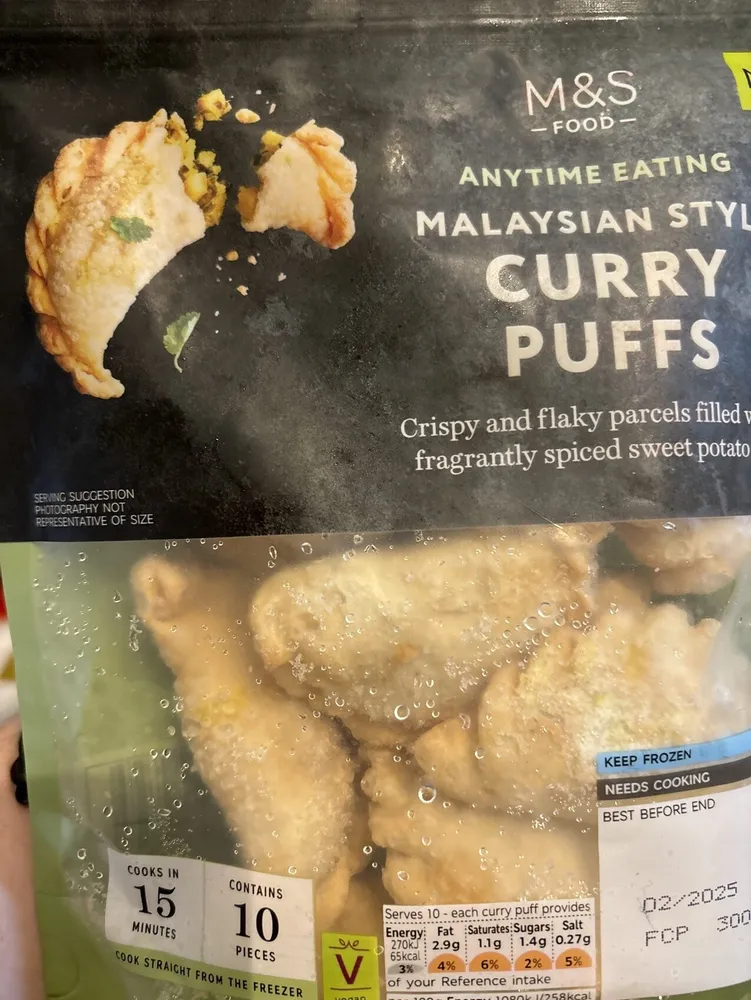 Malaysian Style Curry Puffs