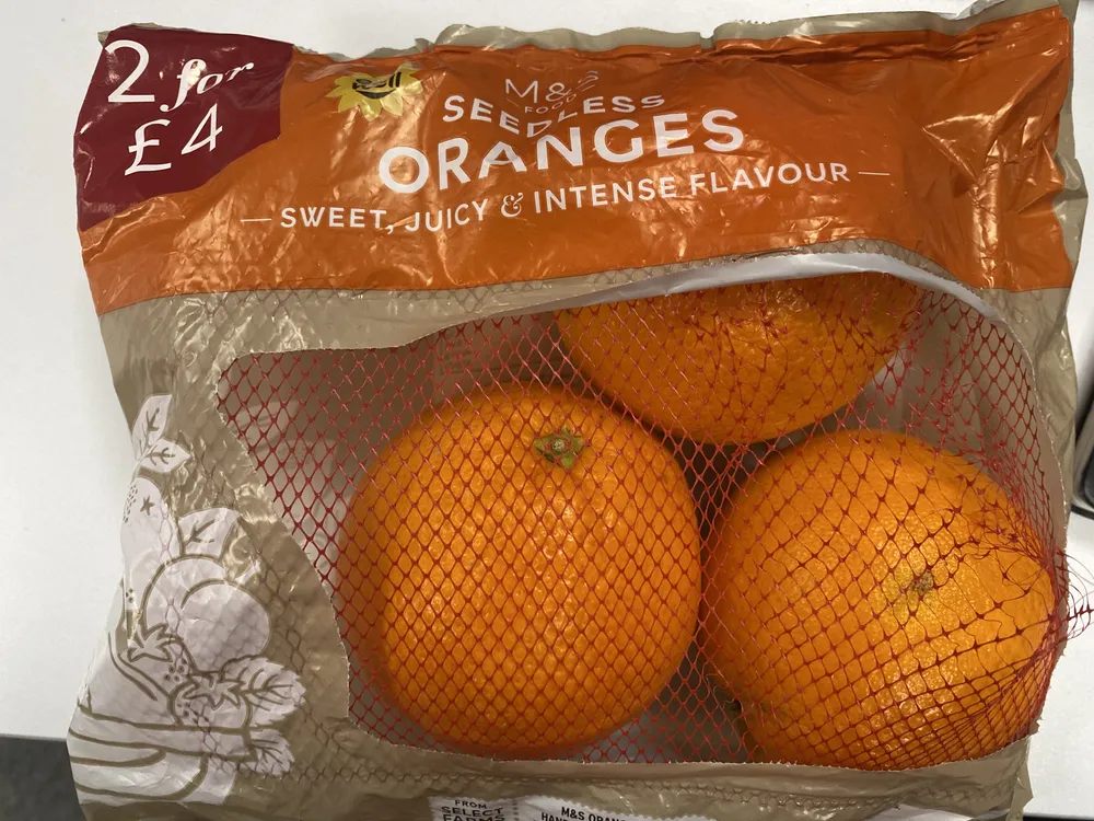 Seedless Oranges