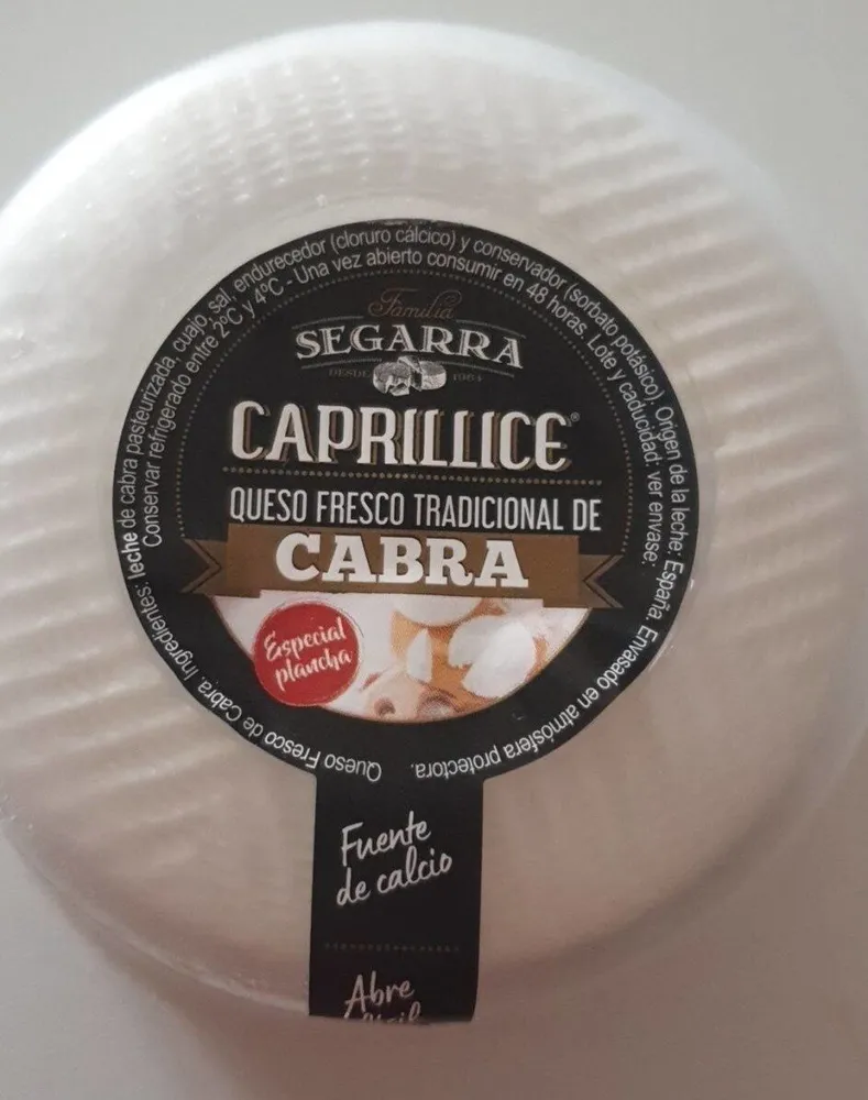 Queso fresco tradicional de cabra