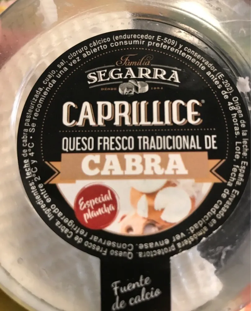 Queso fresco tradicional de Cabra