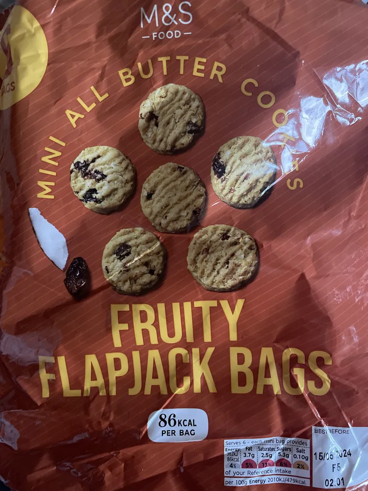 Fruity Flapjack Bags