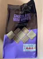 Chocolate Mini Wafer Squares