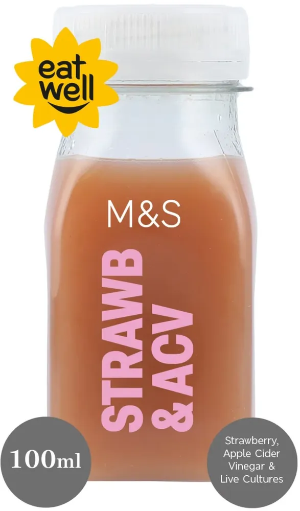 Strawberry, Apple Cider Vinegar And Live Cultures