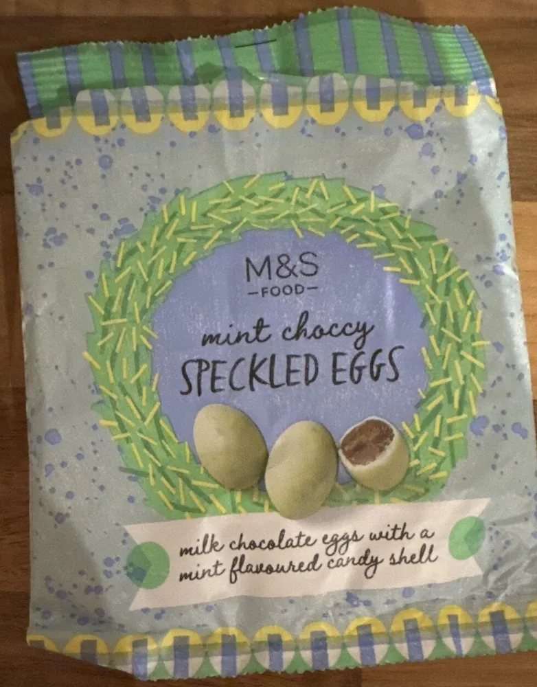 Mint Choccy Speckled Eggs