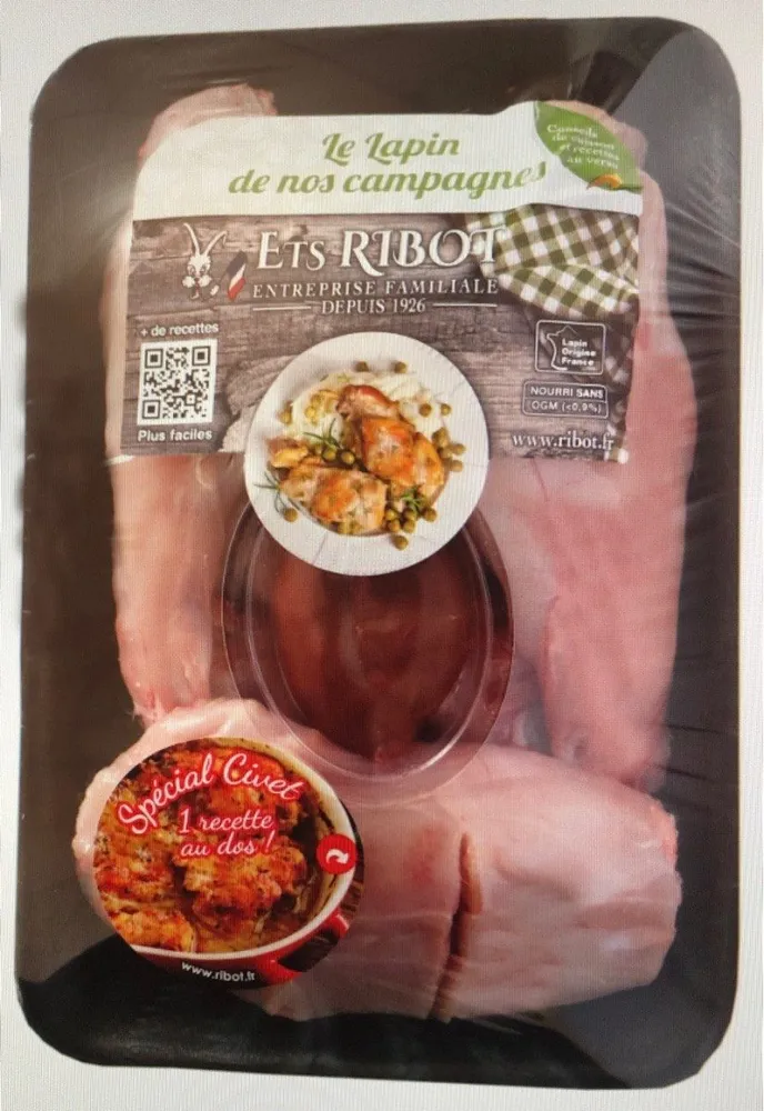 Morceaux lapin civet (spécial sauce)