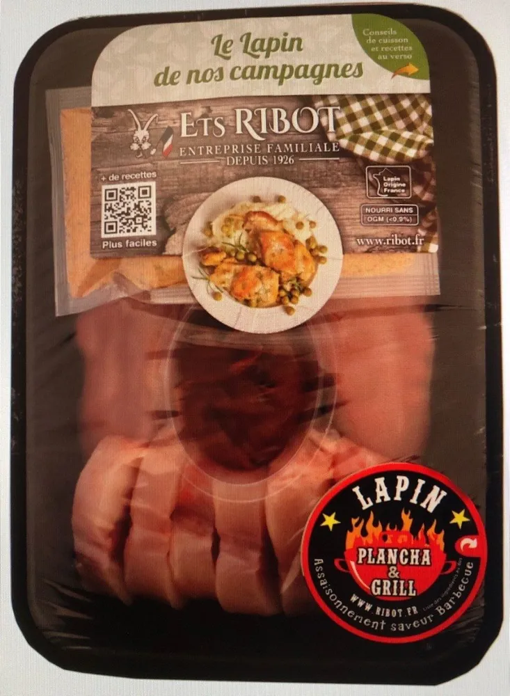 Lapin entier découpé (spécial GRILL)