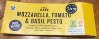 Mozzarella, Tomato & Basil Pesto Toastie