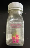 COLD PRESSED SHOT ORANGE, LEMON, GINGER, TURMERIC & CAYENNE