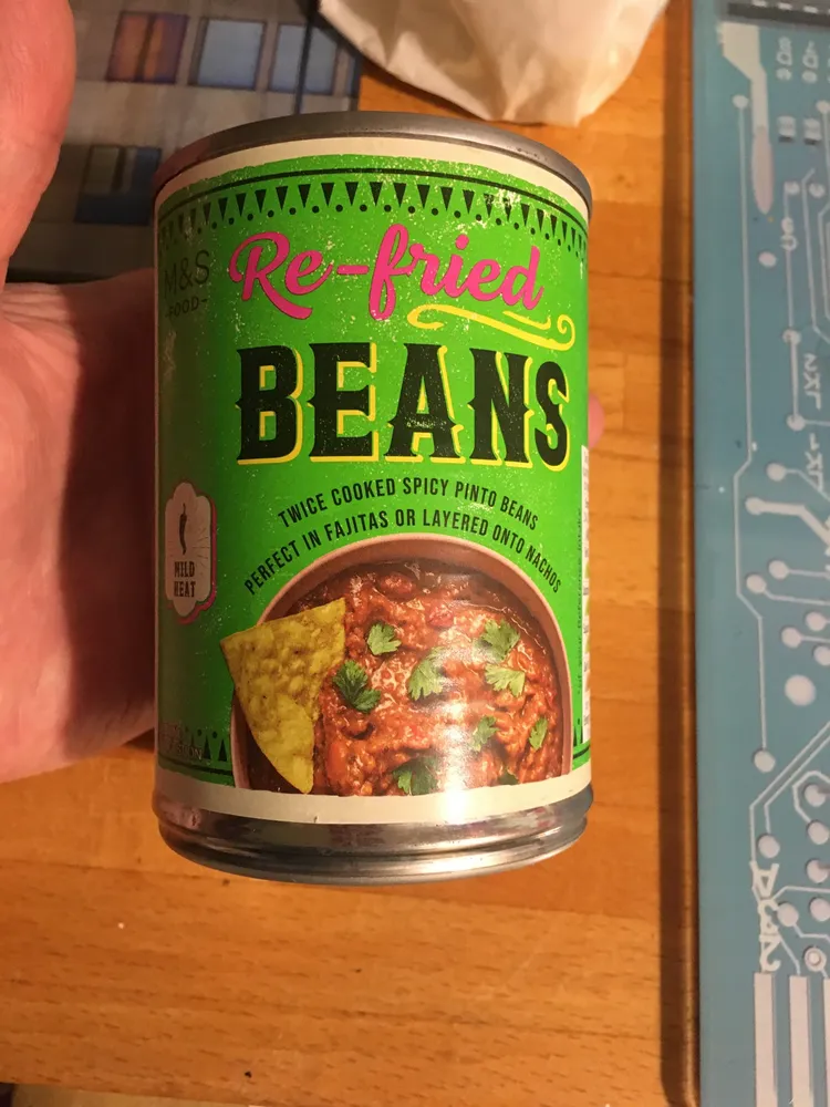 refried beans