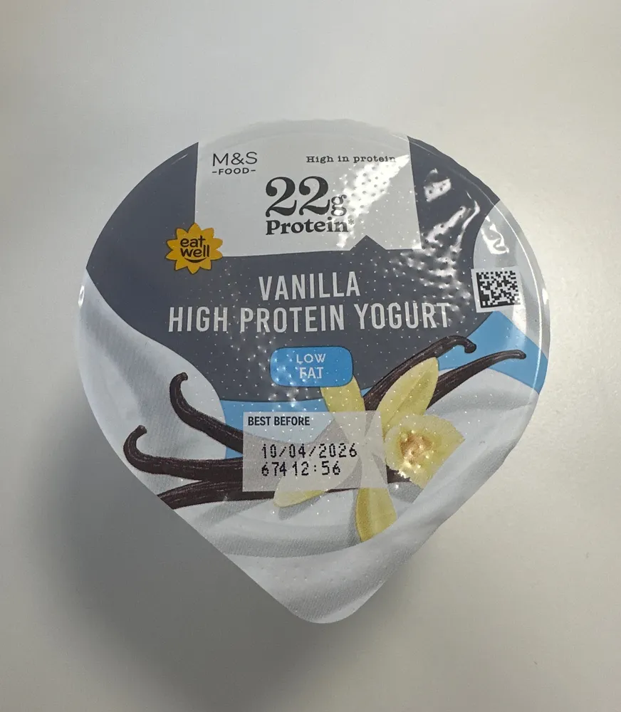 Vanilla High Protein Yogurt
