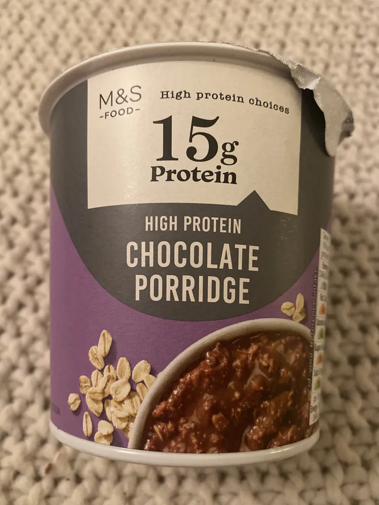 High Pritein Chocolate Porridge