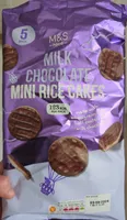 Milk Chocolate Mini Rice Cakes