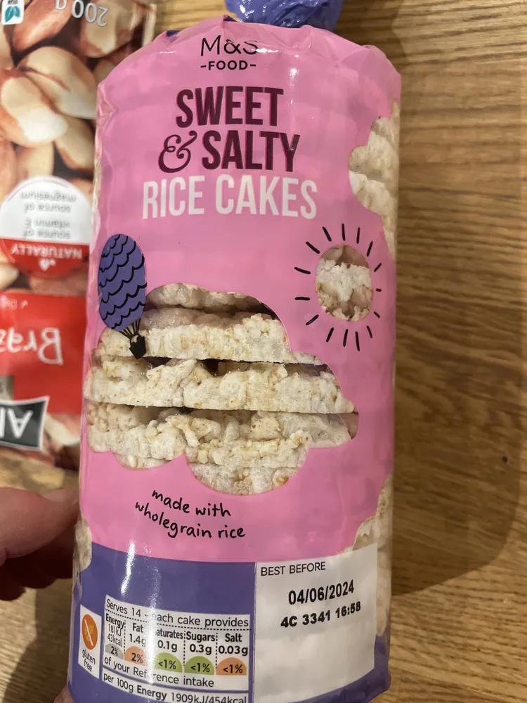 Sweet & Salty Rice Cakes