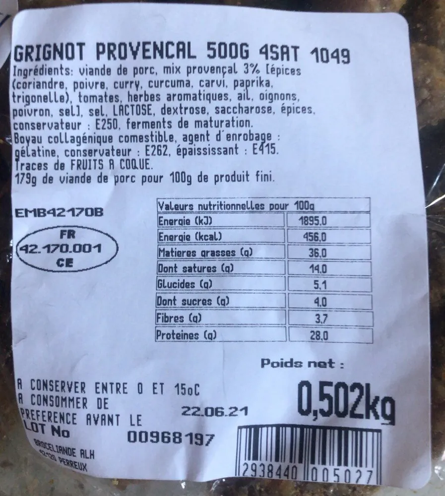 Grignot provencal