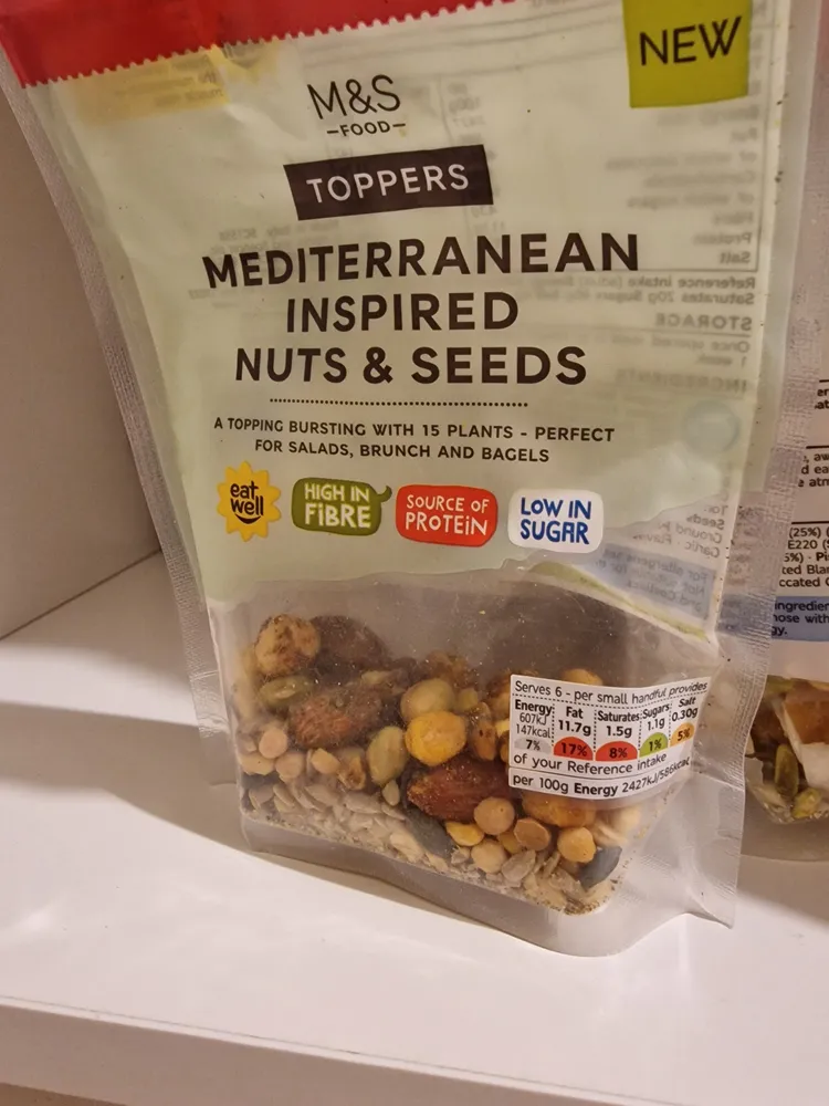Mediterranean inspired nuts & seeds
