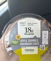 APPLE CRUMBLE OVERNIGHT OATS