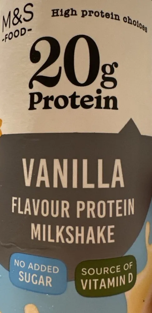 Vanilla Protein Milkshake
