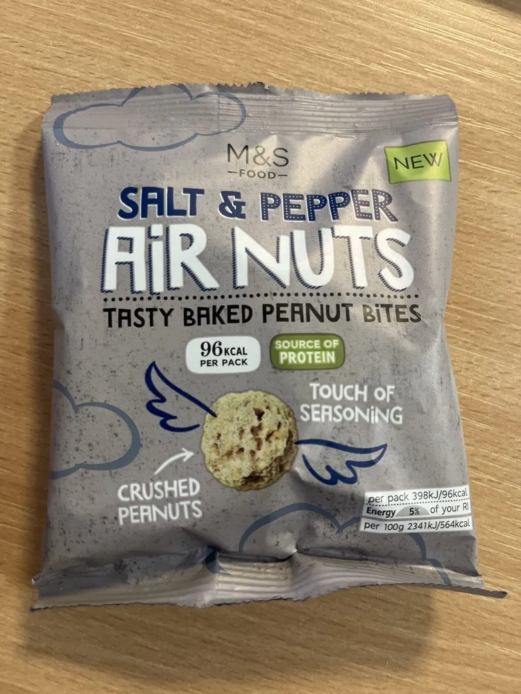 Salt And Pepper Air Nuts