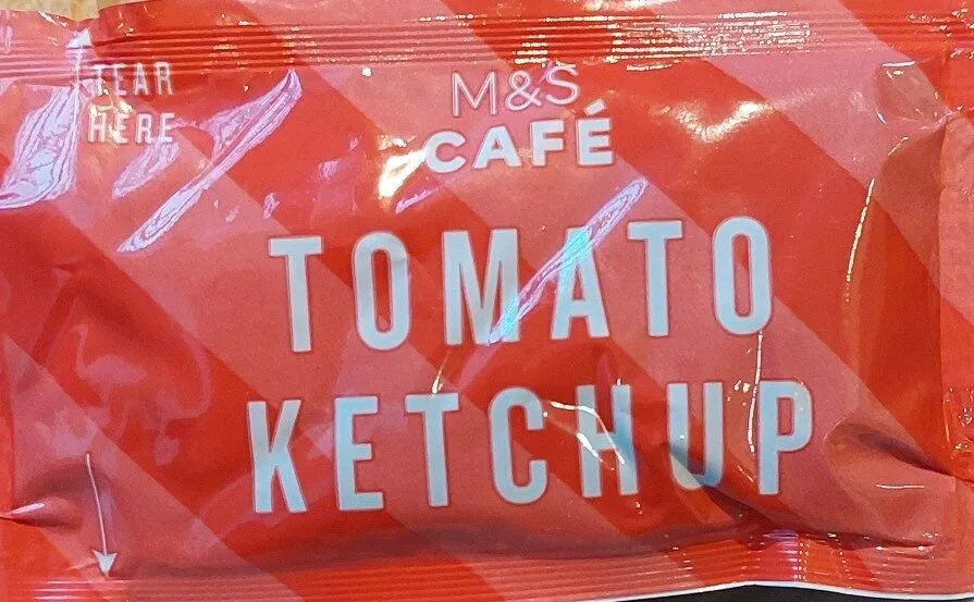 TEAR THERE M&S CAFÉ TOMATO KETCHUP