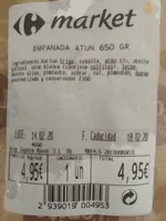Empanada atún 650 g