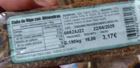 Cuñs de higos con almendras