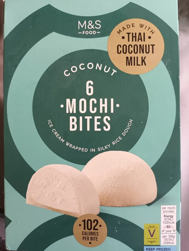 Coconut Mochi Bites
