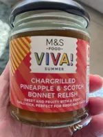 CHARGRILLED PINEAPPLE & SCOTCH BONNET RELISH