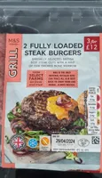 Fully Loaded Steak Burgers