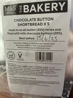 Chocolate Buttons Shortbread