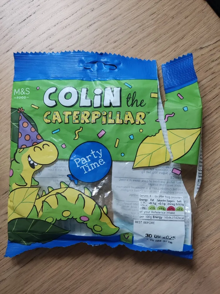 Colin caterpillar