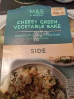 Cheesy green vegetable bake