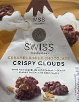 Crispy clouds caramel