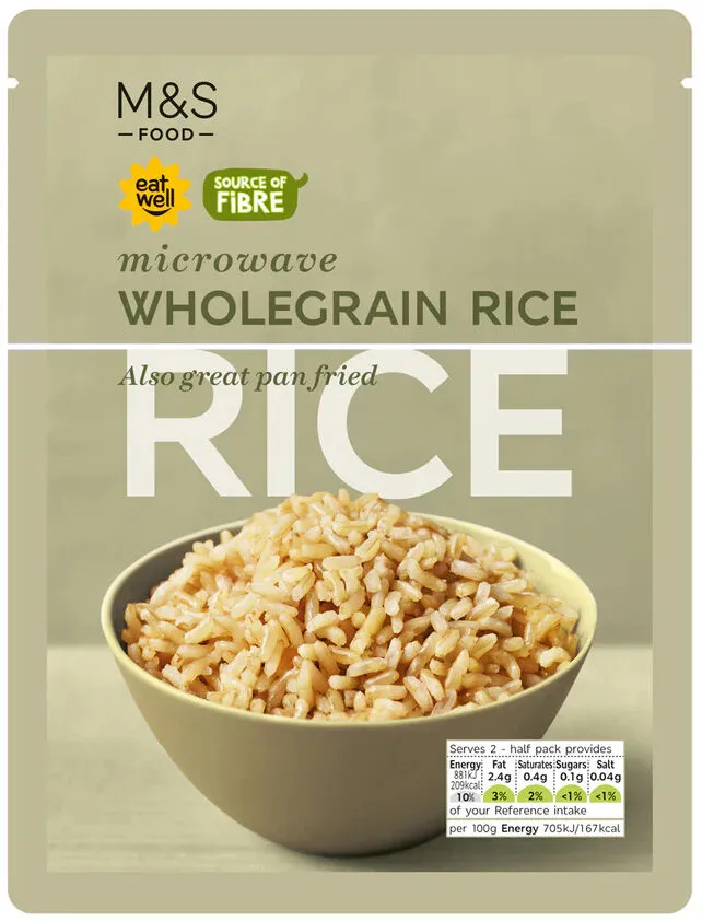 Microwave Wholegrain Rice