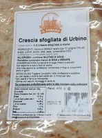 Crescia sfogliata di Urbino